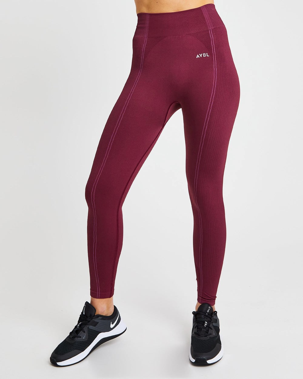 AYBL Reflex Seamless Leggings Plum | 491680-ZLS