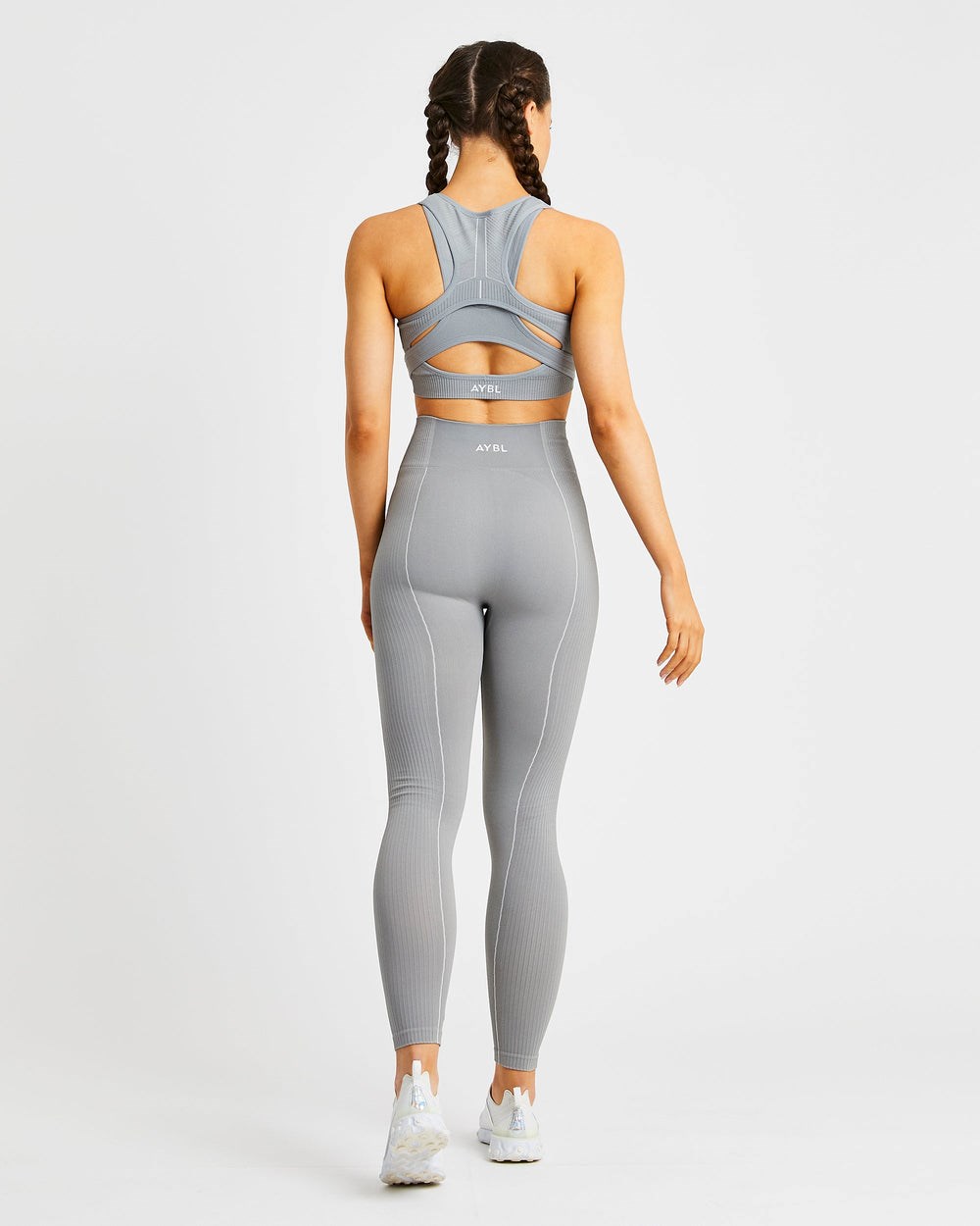 AYBL Reflex Seamless Leggings Szare | 456837-DFM