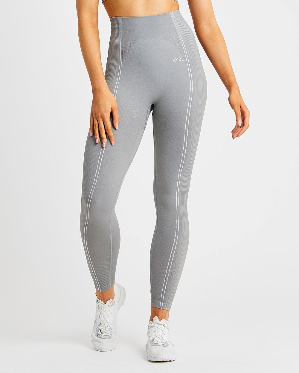 AYBL Reflex Seamless Leggings Szare | 456837-DFM