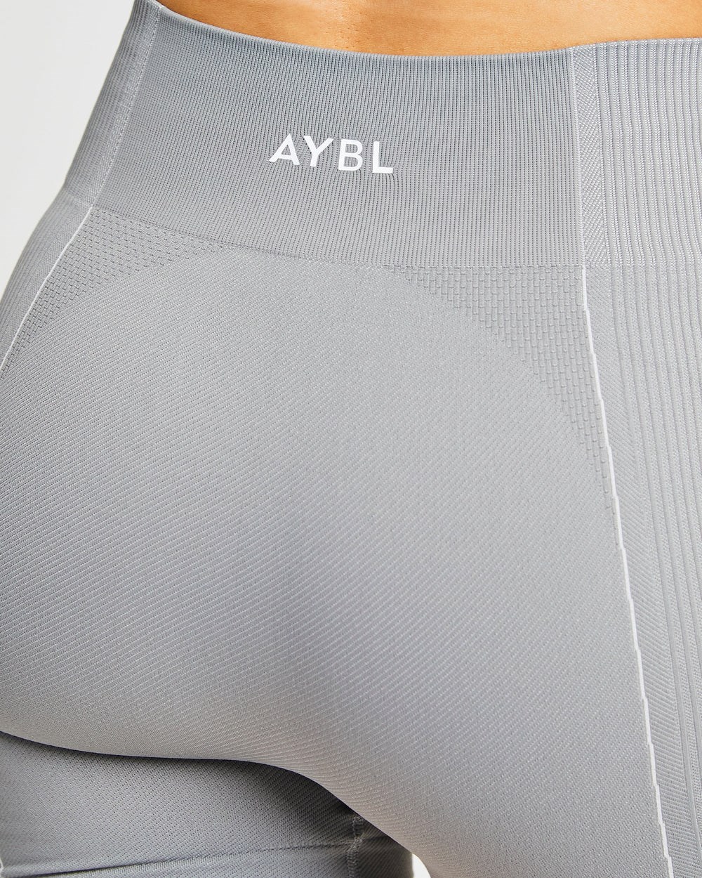 AYBL Reflex Seamless Shorts Szare | 305279-NJG