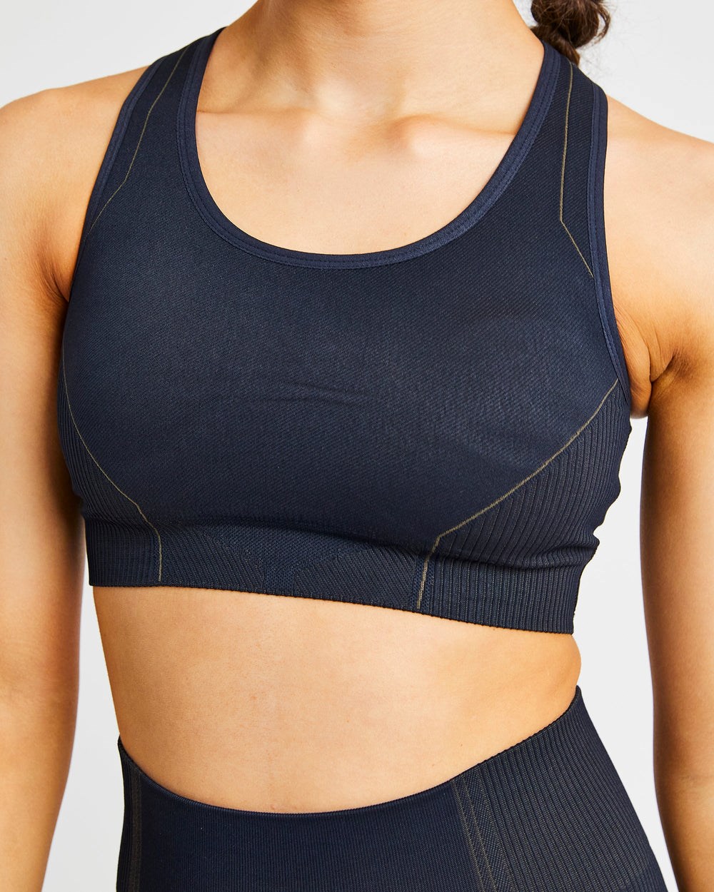 AYBL Reflex Seamless Sports Bra Czarne | 106489-VSZ