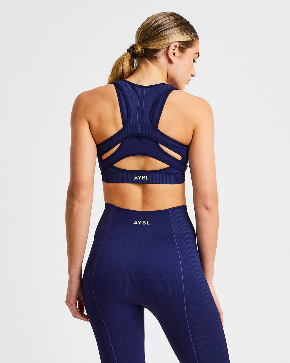 AYBL Reflex Seamless Sports Bra Królewski Niebieski Niebieskie | 217859-RBO