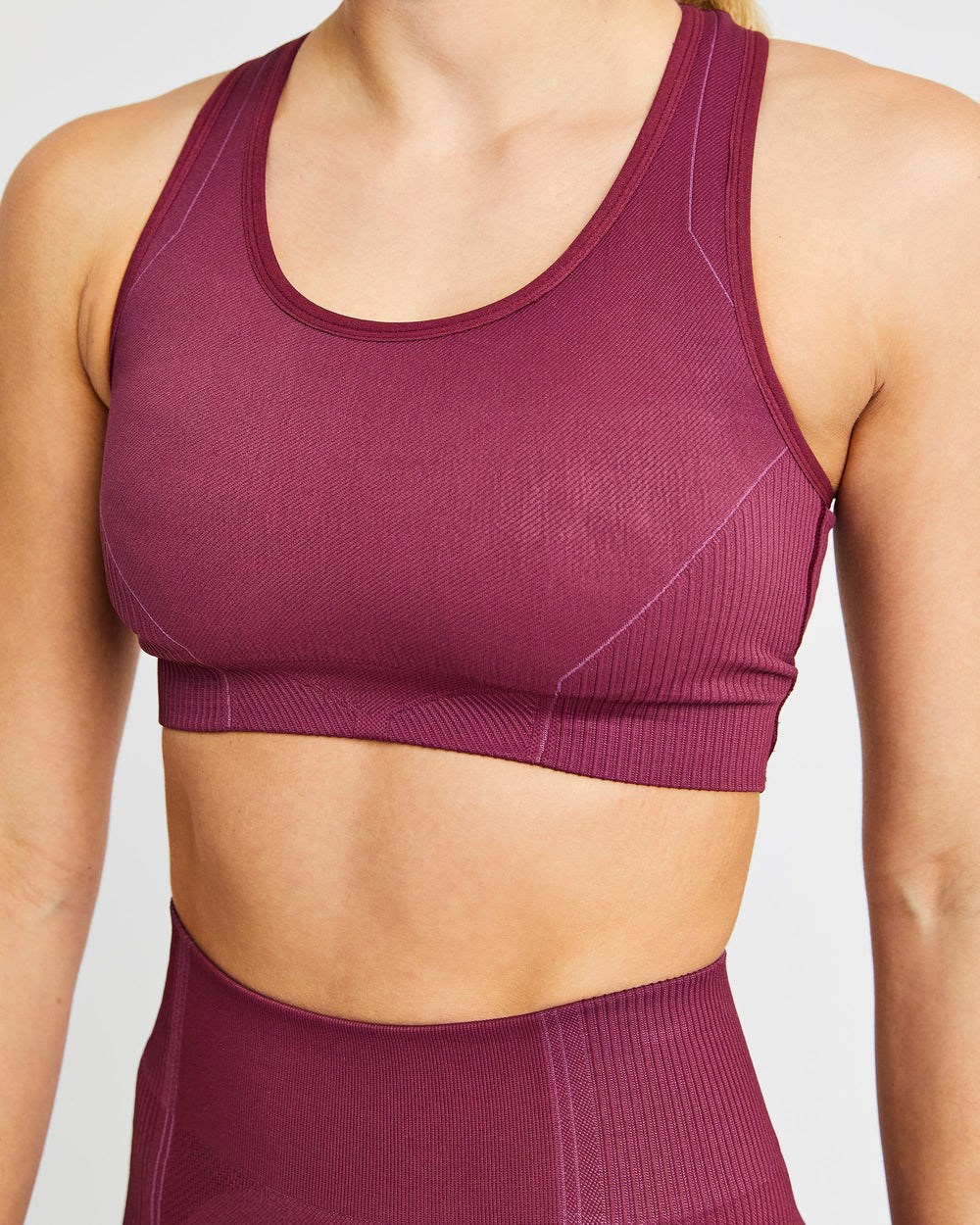 AYBL Reflex Seamless Sports Bra Plum | 034728-PGM