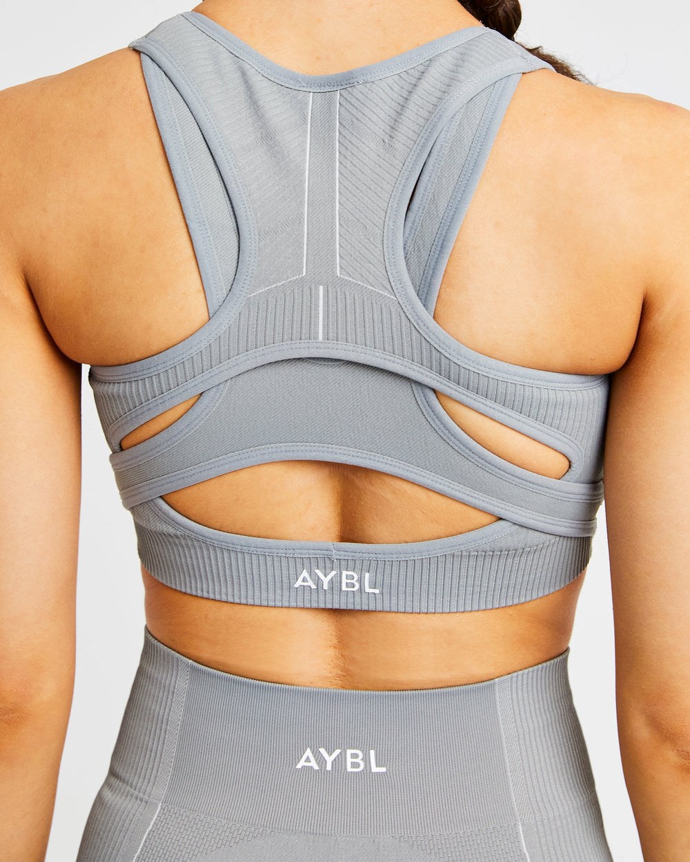 AYBL Reflex Seamless Sports Bra Szare | 359240-DAW