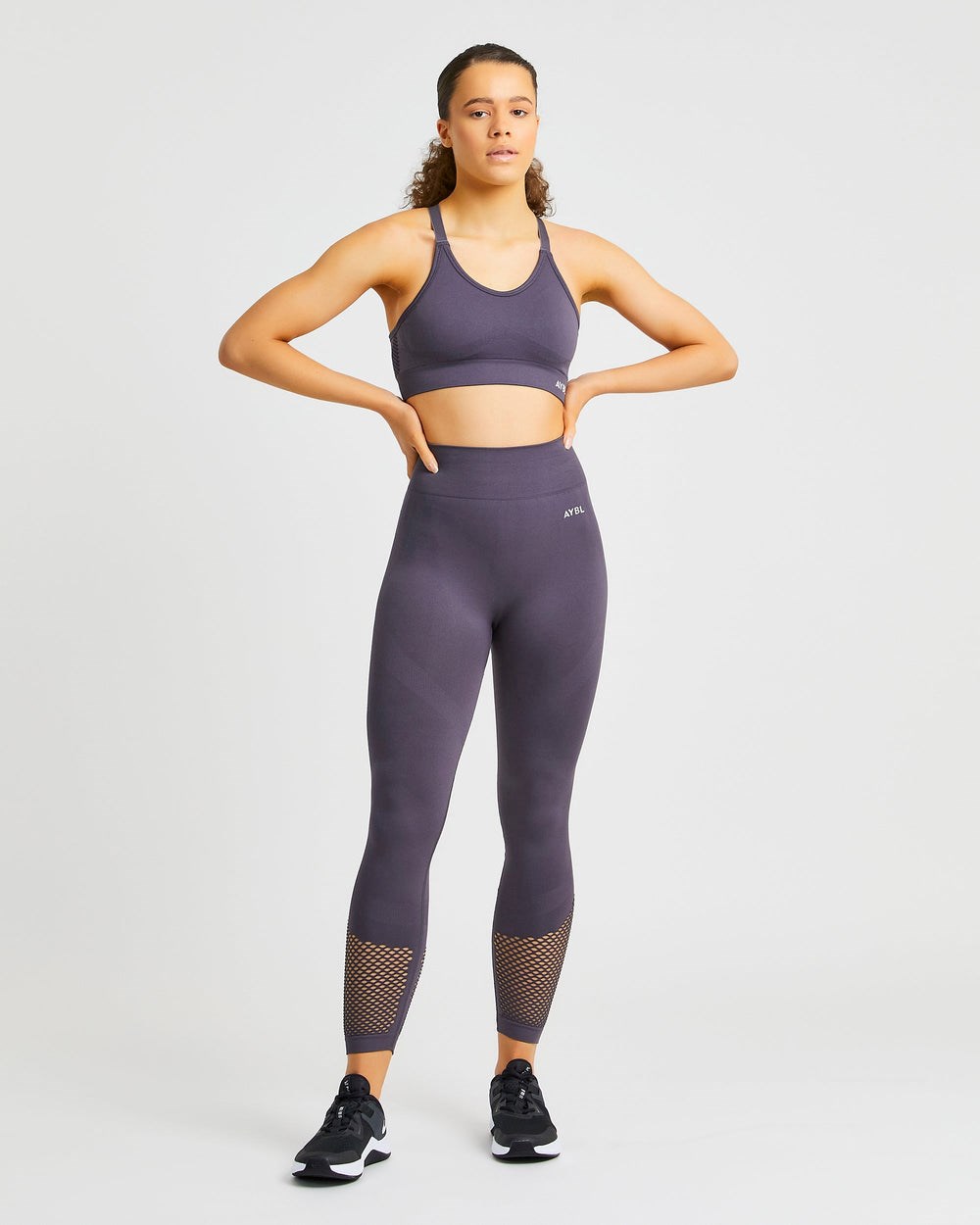 AYBL Reform Seamless Leggings Charcoal | 194280-BQW