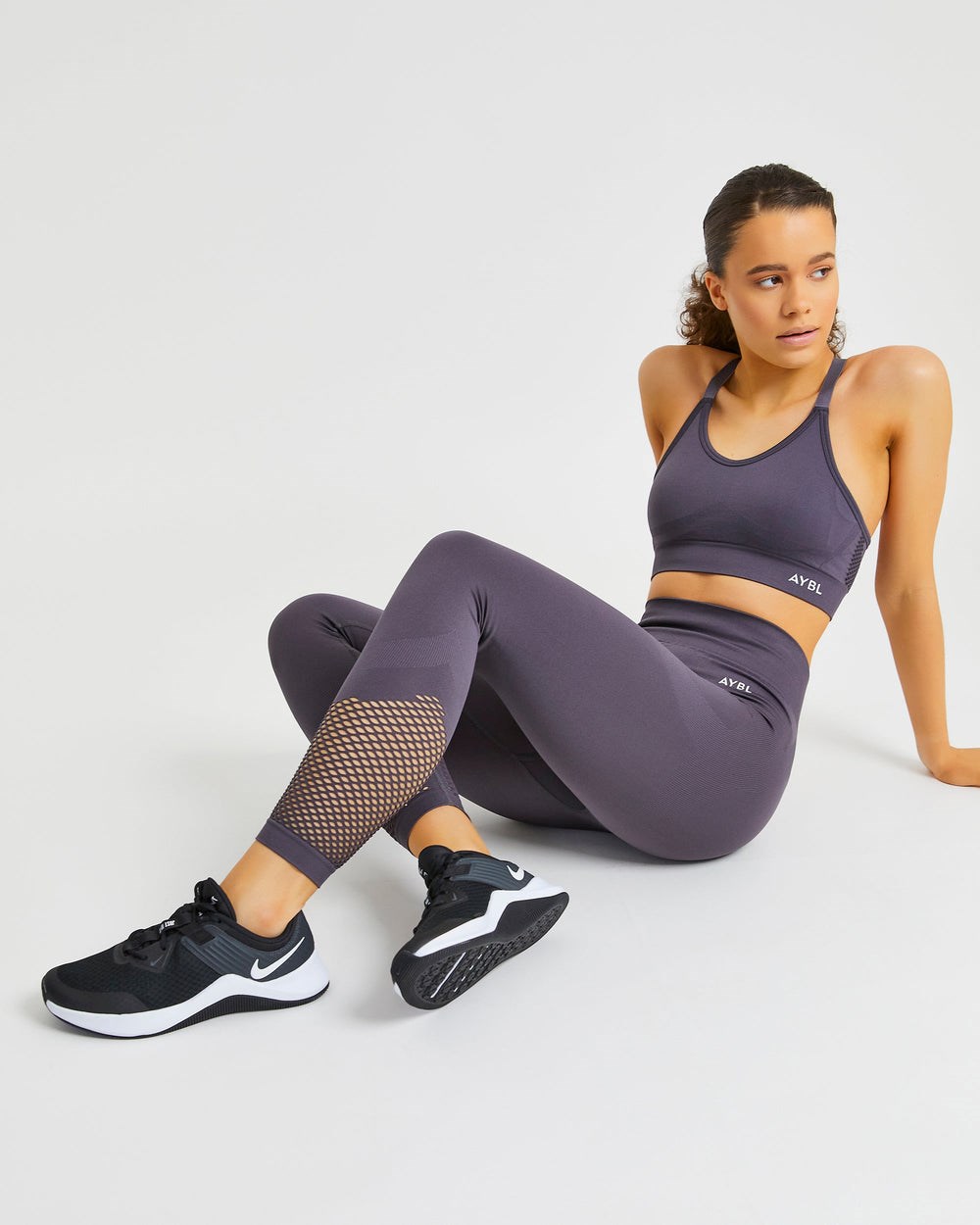 AYBL Reform Seamless Leggings Charcoal | 194280-BQW