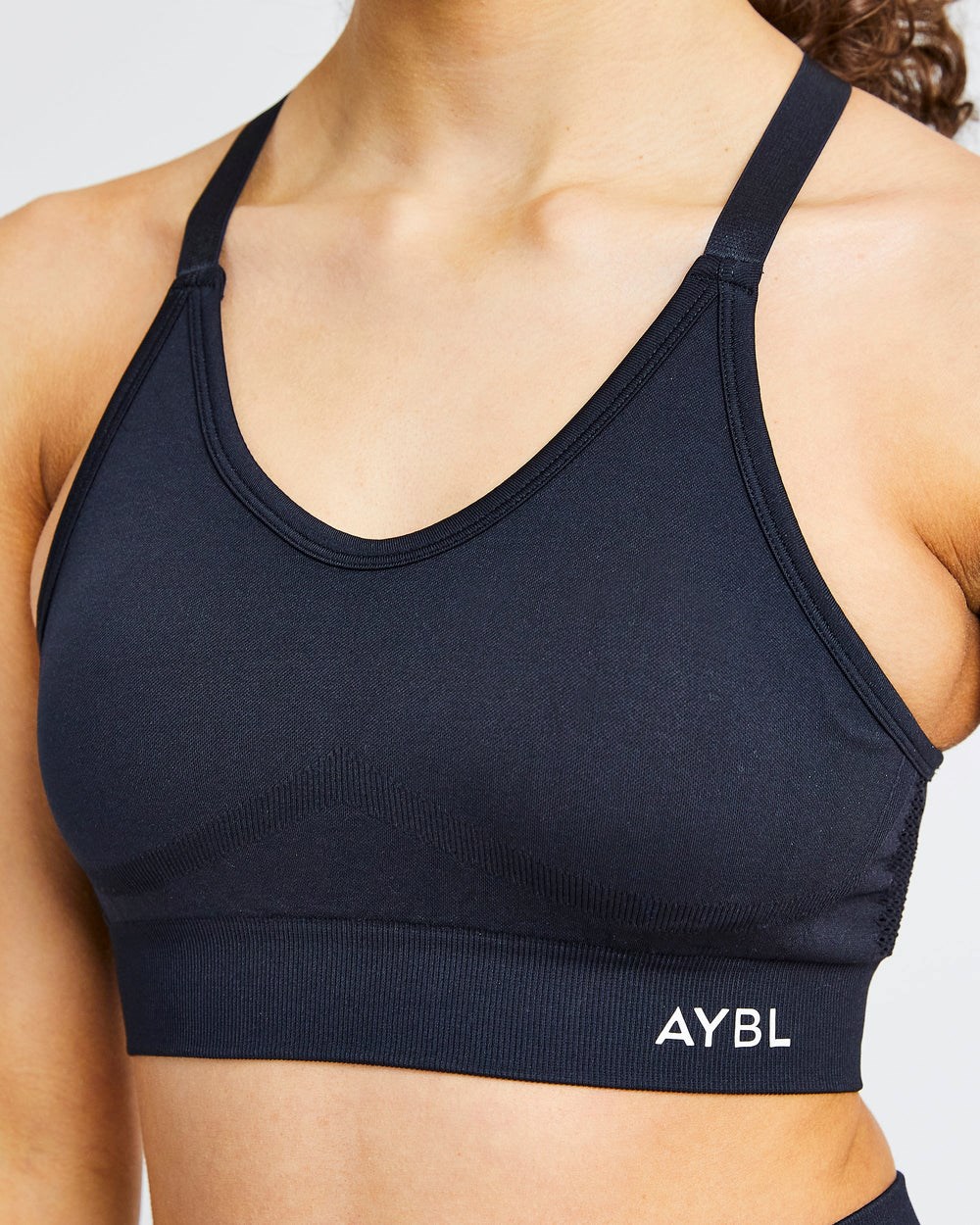 AYBL Reform Seamless Sports Bra Czarne | 257061-UWH