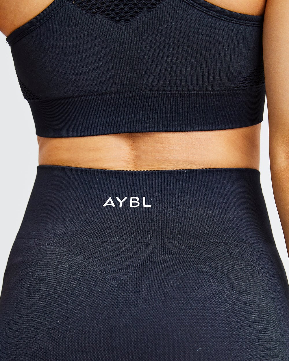 AYBL Reform Seamless Sports Bra Czarne | 257061-UWH