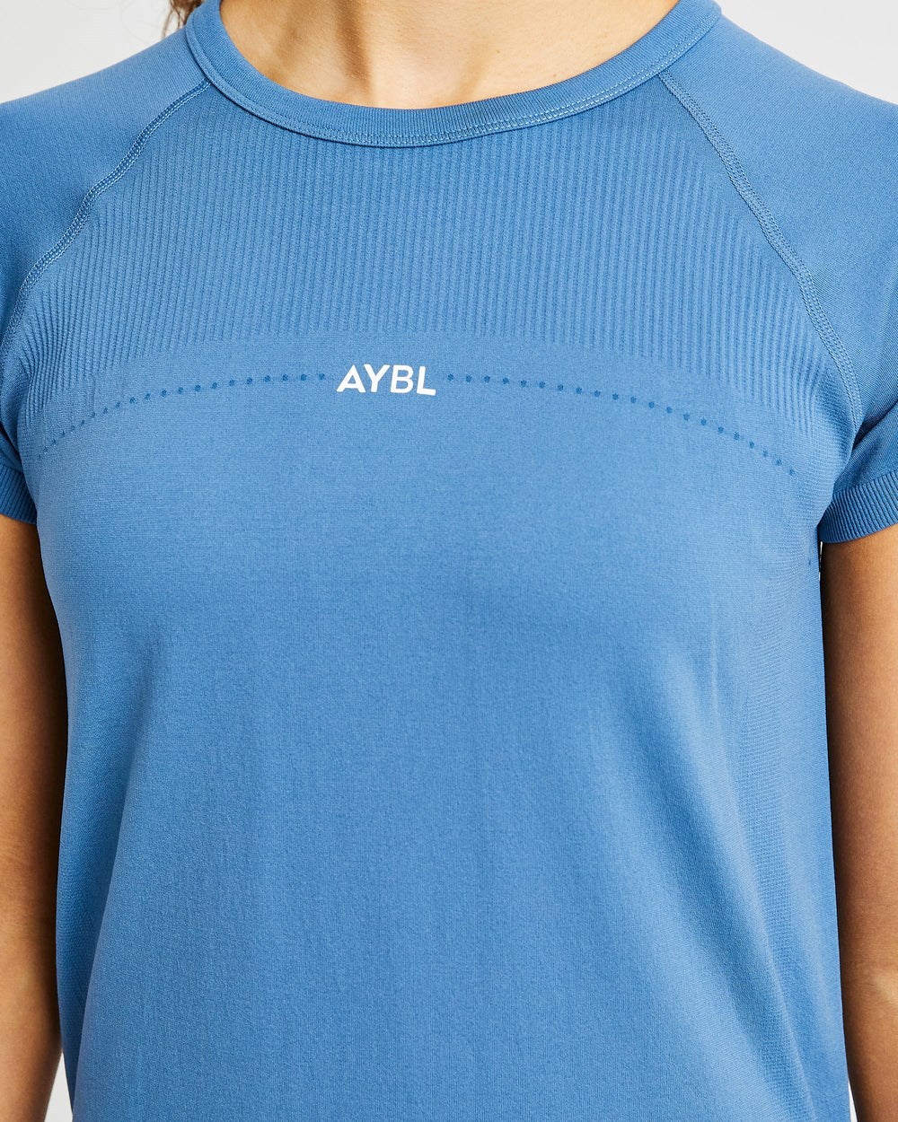 AYBL Reform Seamless T Shirt Niebieskie | 691035-TSD