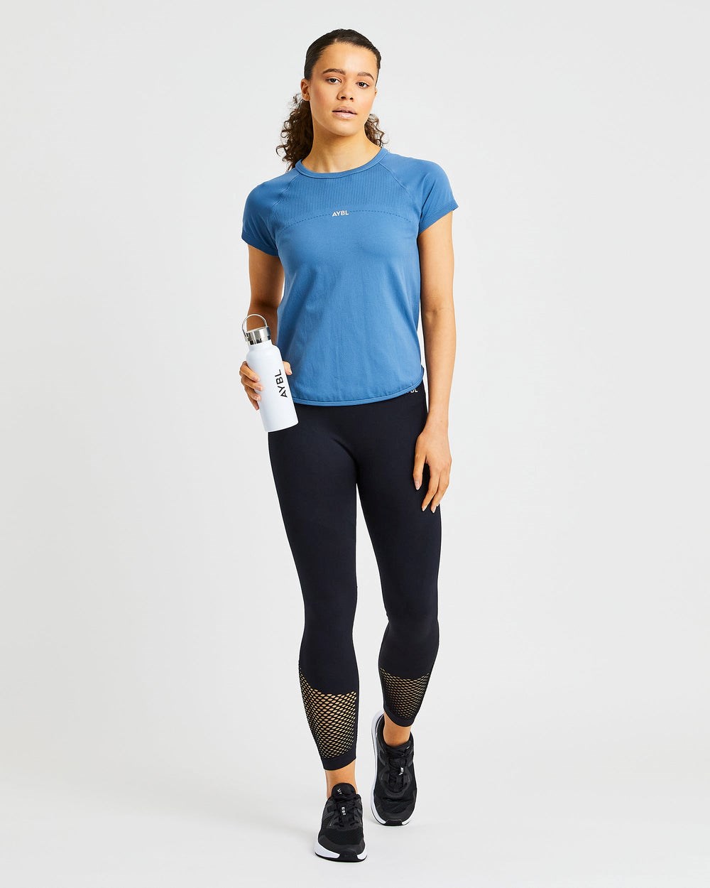 AYBL Reform Seamless T Shirt Niebieskie | 691035-TSD