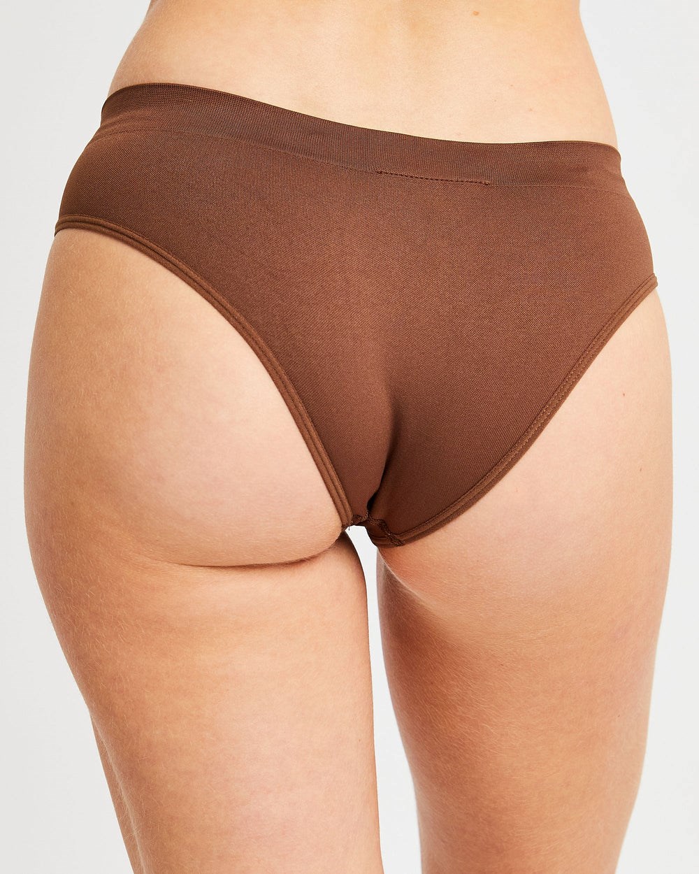 AYBL Seamless Hipsters Brązowe | 425697-FRZ