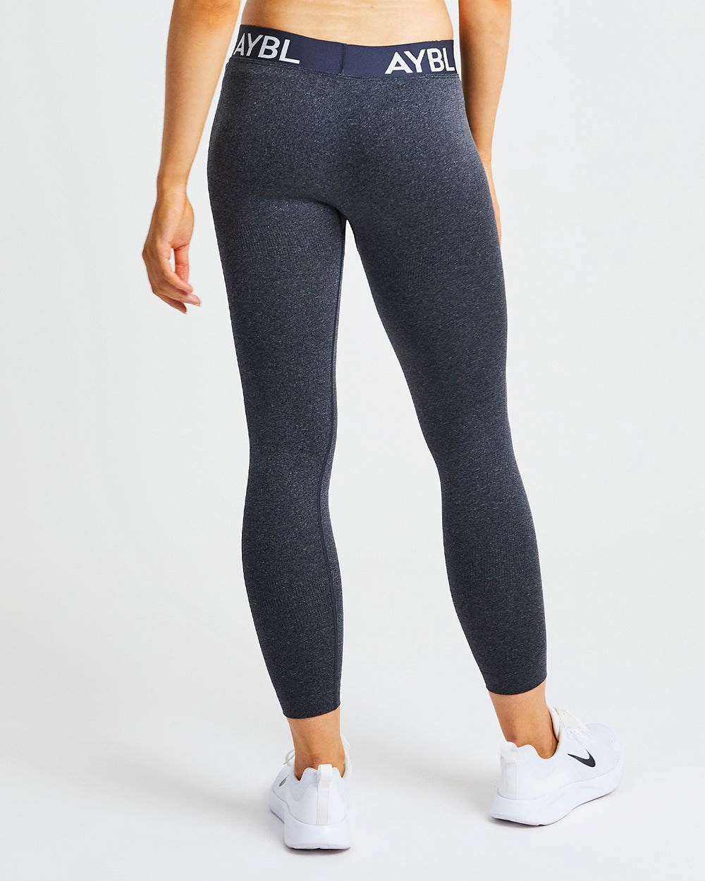 AYBL Staple Seamless Low Rise Leggings Czarne | 281453-AUV