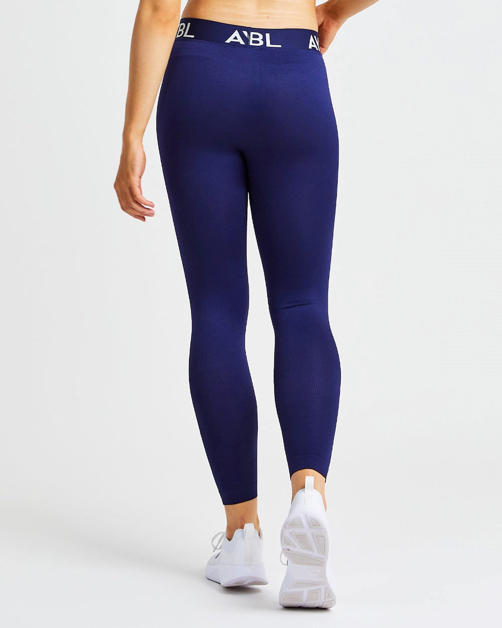 AYBL Staple Seamless Low Rise Leggings Granatowe | 712958-IUB