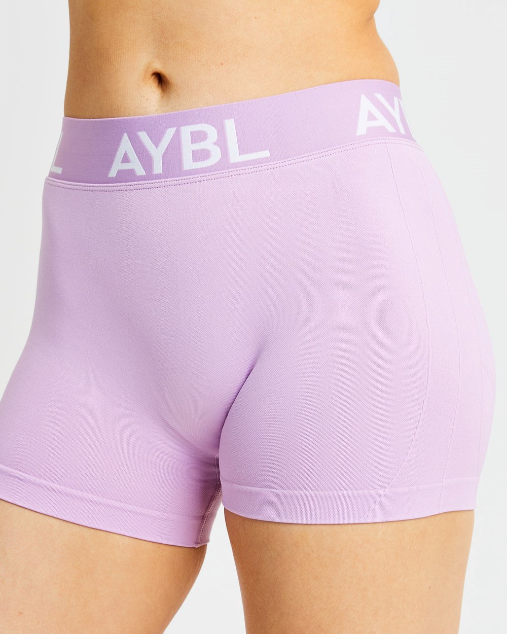 AYBL Staple Seamless Low Rise Shorts Różowe | 091358-BHX