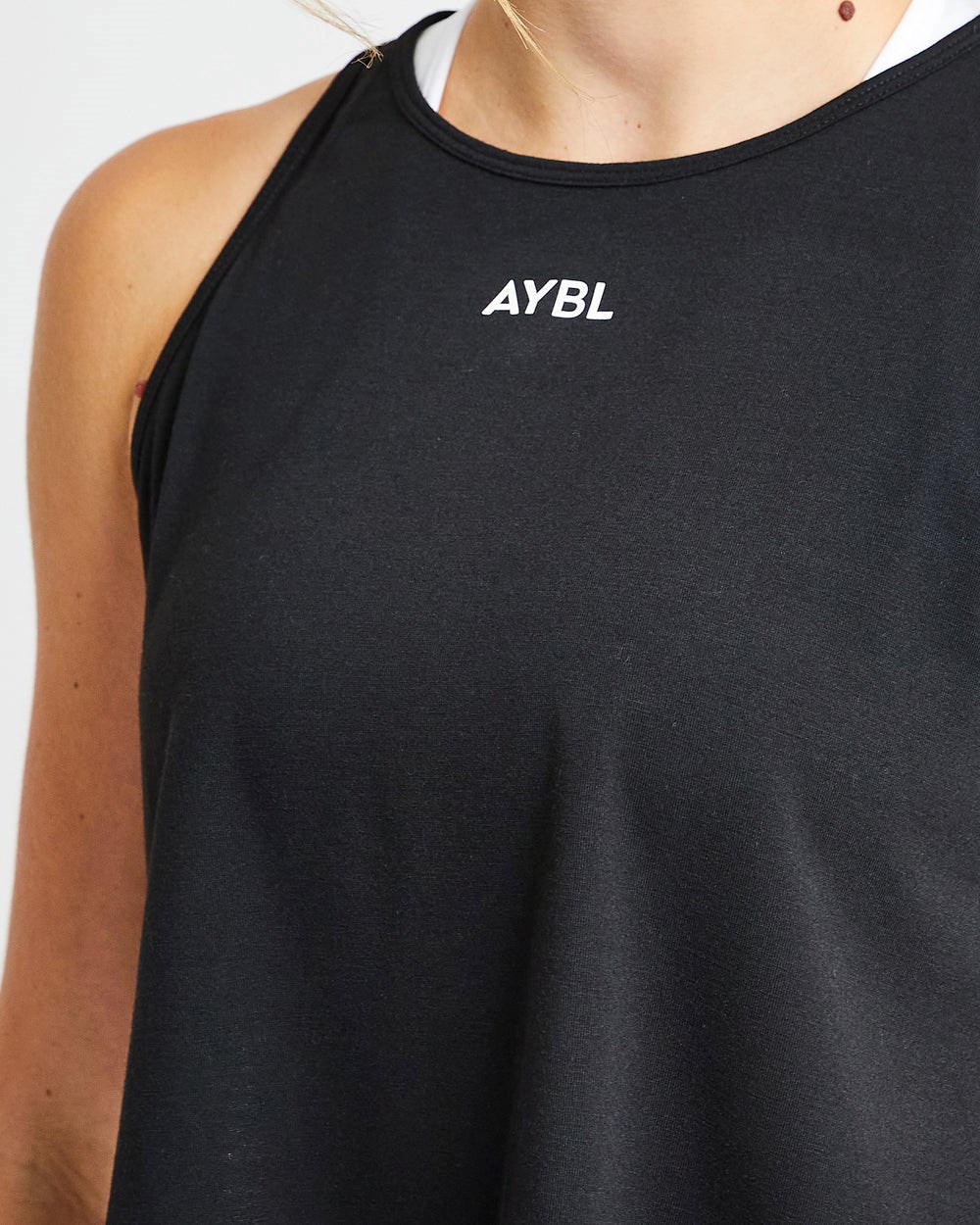 AYBL Strive Crop Vest Czarne | 814597-AKV