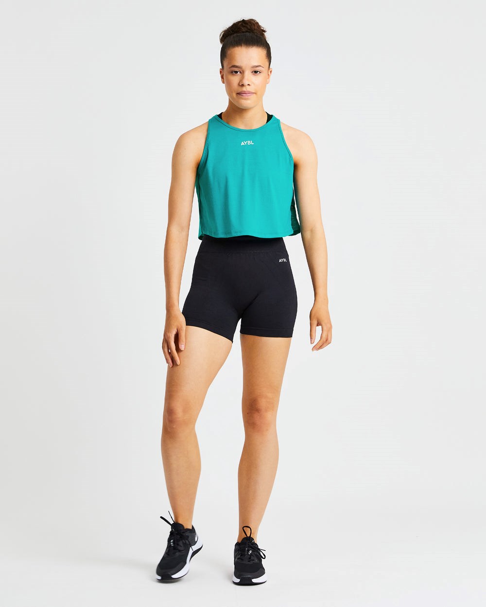 AYBL Strive Crop Vest Turkusowe | 672098-VTB