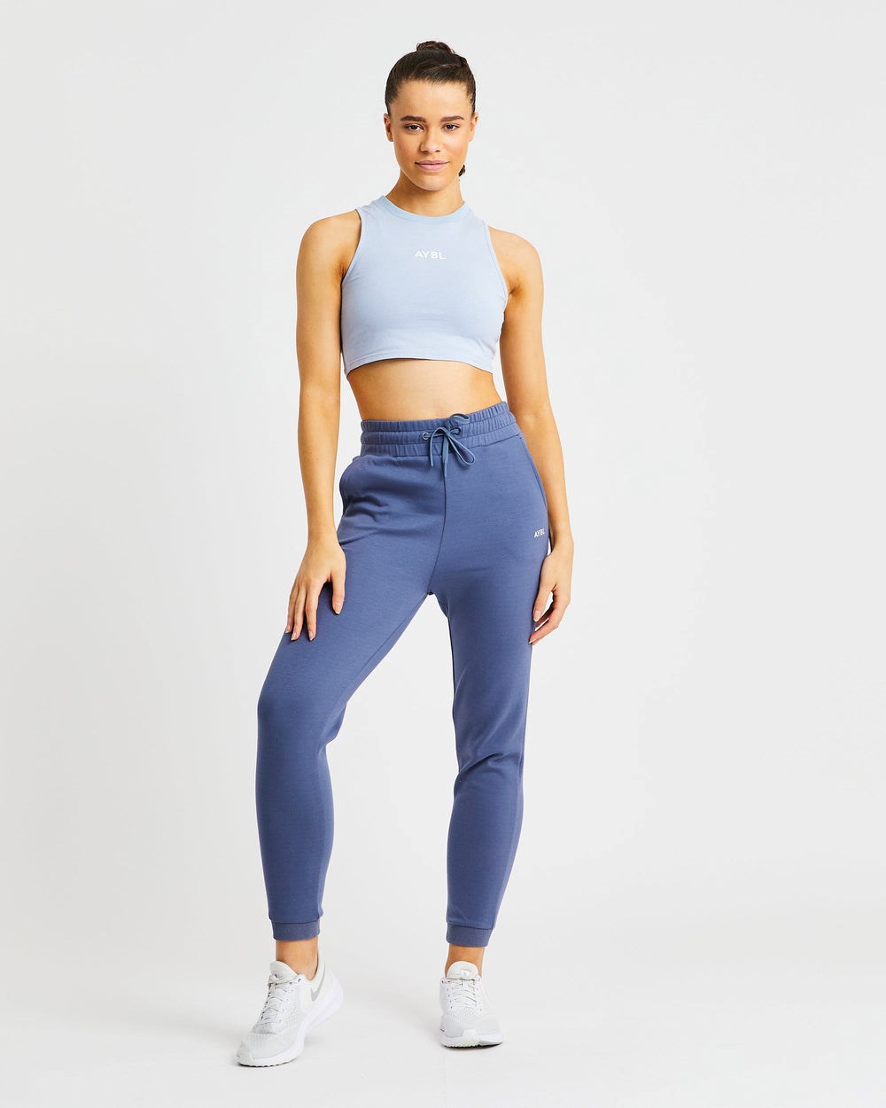 AYBL Treningowe Crop Vest Niebieskie | 678190-PYK