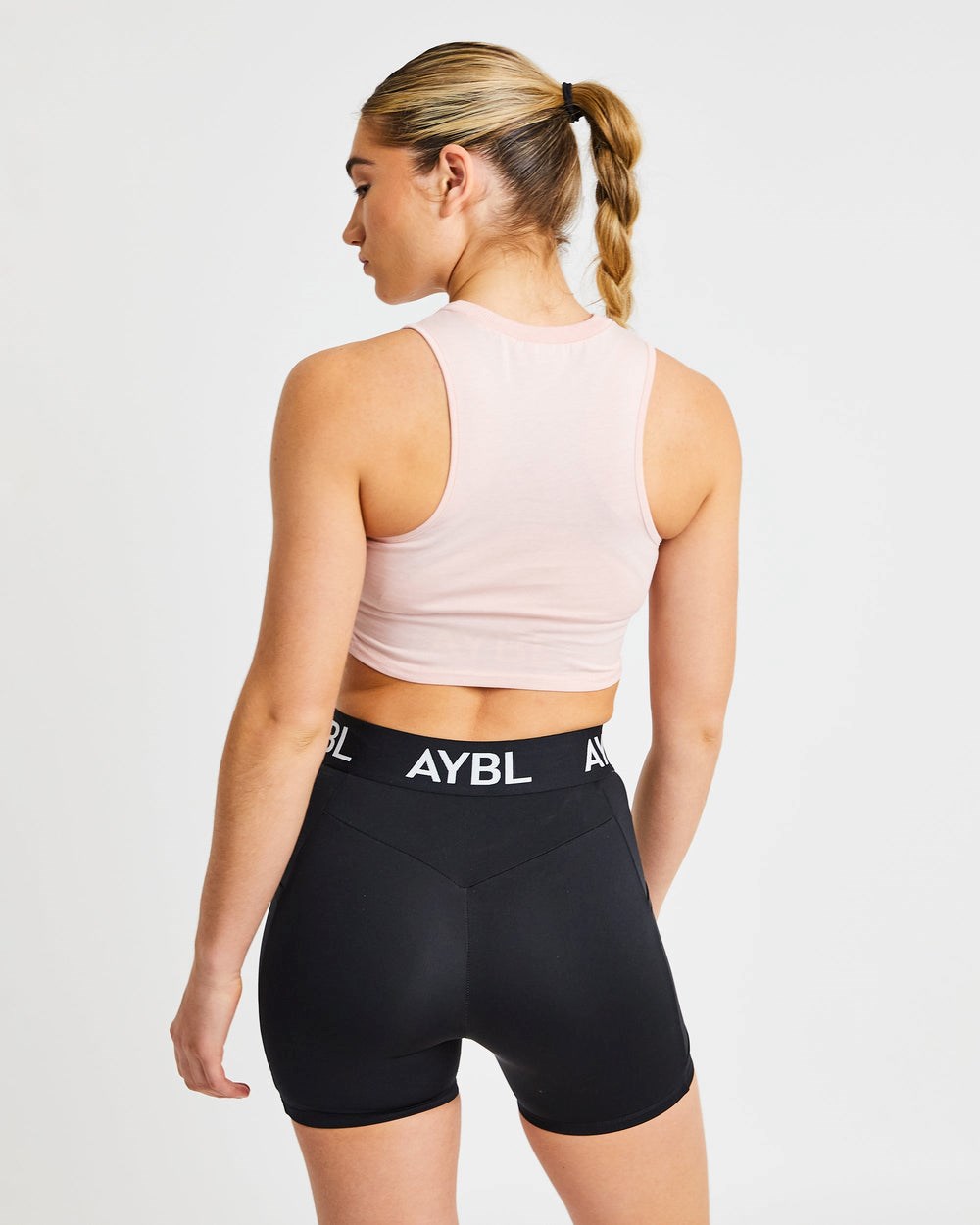 AYBL Treningowe Crop Vest Różowe | 063287-RAP