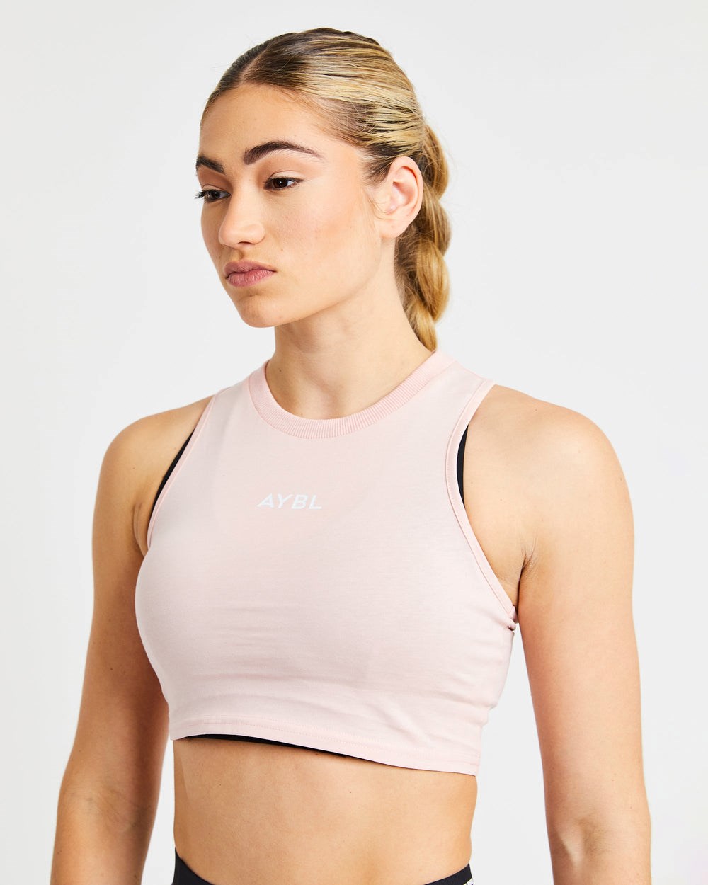 AYBL Treningowe Crop Vest Różowe | 063287-RAP