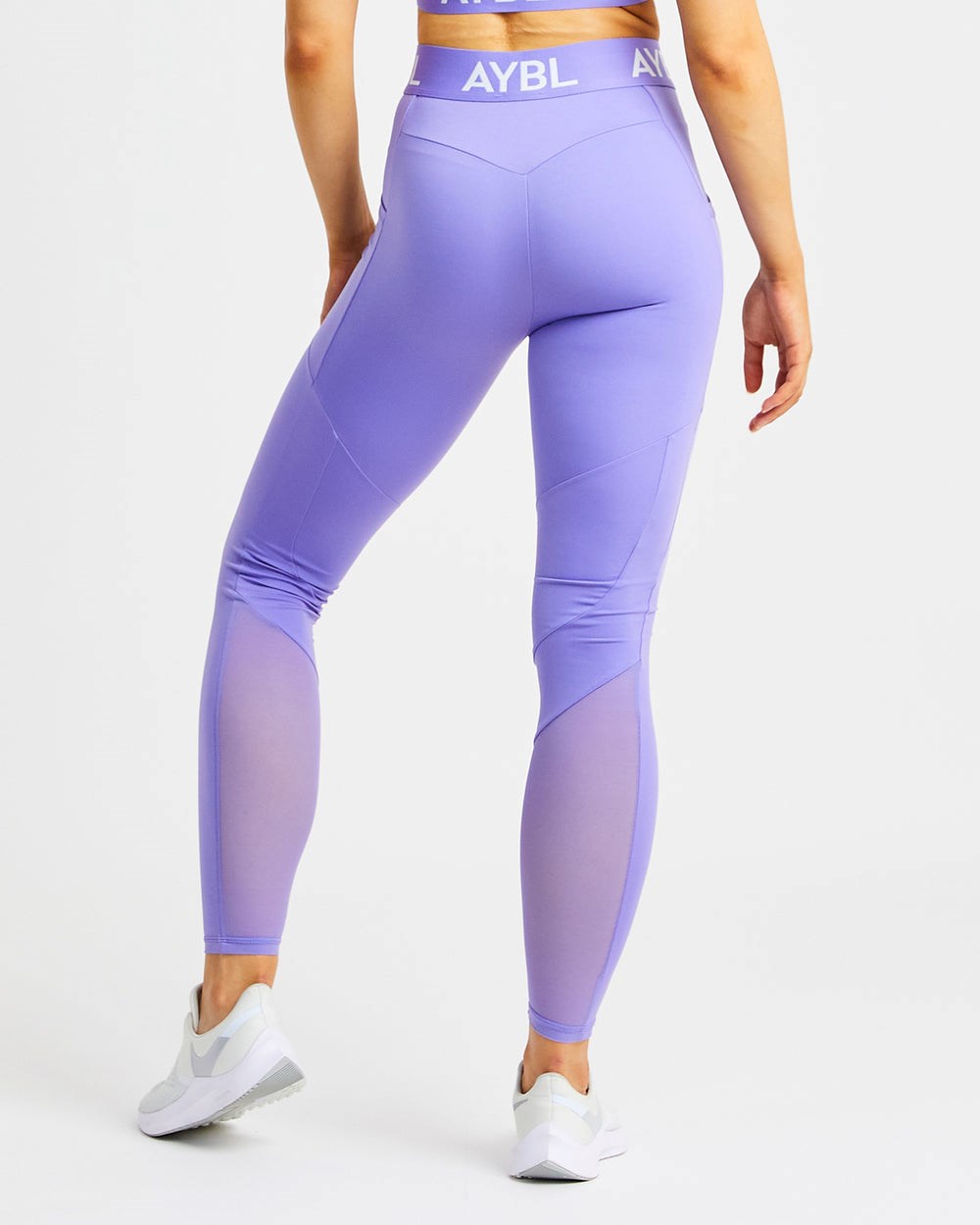 AYBL Treningowe Leggings Fioletowe | 584920-RFJ