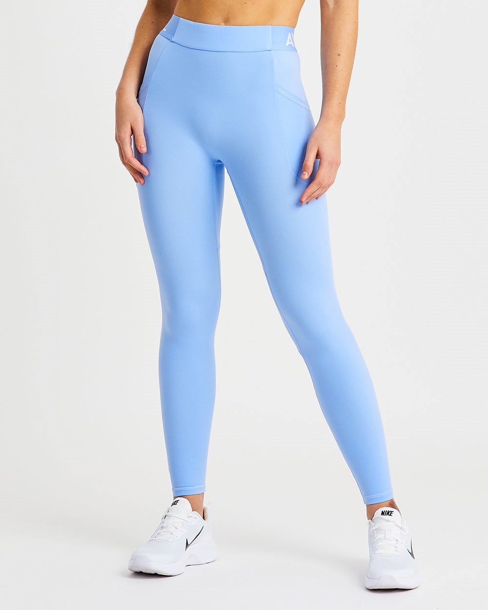 AYBL Treningowe Leggings Niebieskie | 406795-LPC