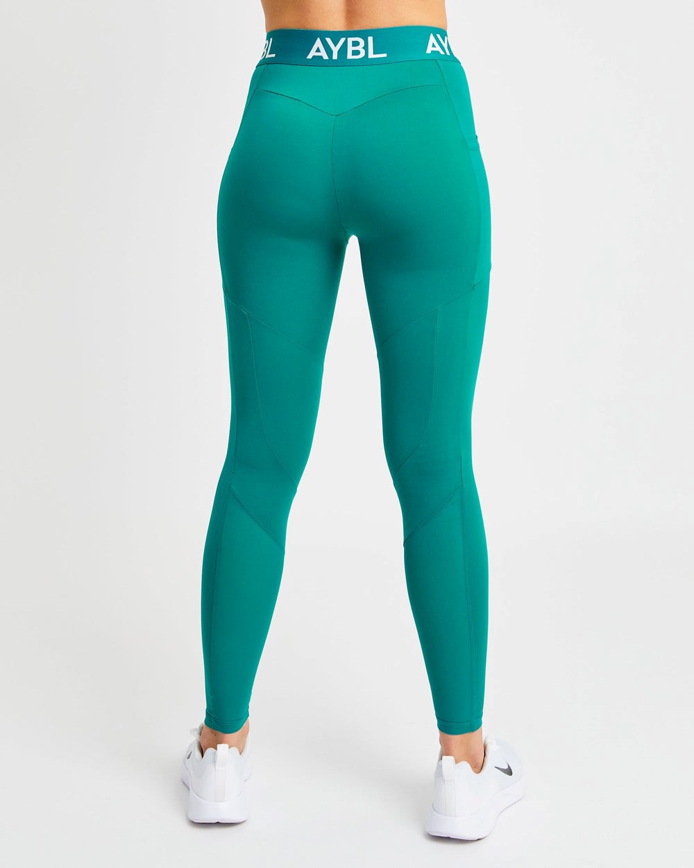 AYBL Treningowe Leggings Teal | 120538-GWC