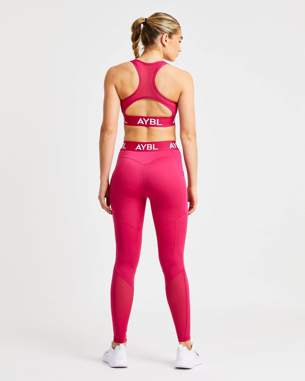 AYBL Treningowe Sports Bra Raspberry | 193047-DKE