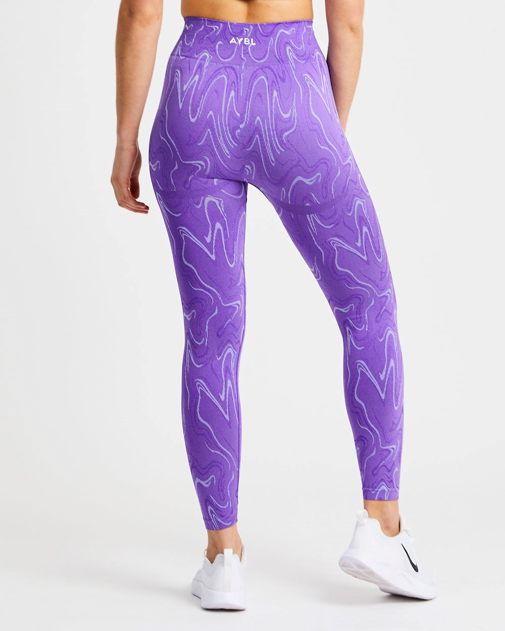 AYBL Velocity Seamless Leggings Fioletowe | 784350-BWK