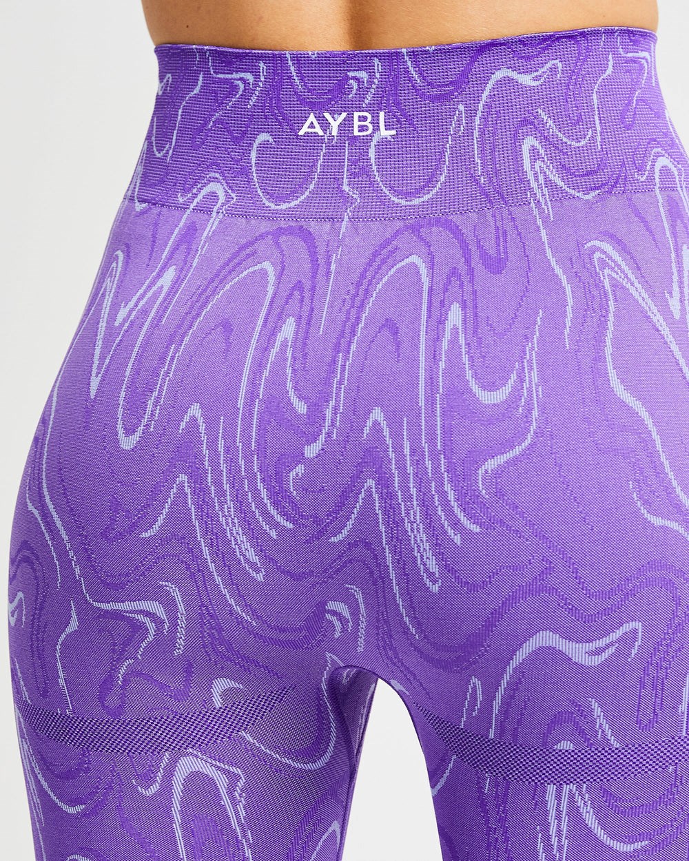 AYBL Velocity Seamless Leggings Fioletowe | 784350-BWK